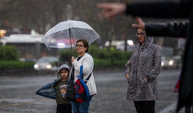 Ankara için gök gürültülü sağanak uyarısı