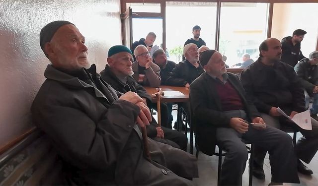 Bartın Üniversitesinden köy kahvehanelerinde afet bilinci eğitimi