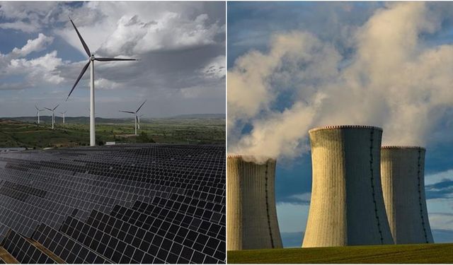 Geçen yıl dünyada elektrik üretiminin yüzde 41'i yenilenebilir ve nükleer enerjiden sağlandı