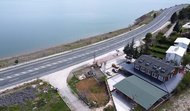 Göl manzaralı işletme devlet desteğiyle modern hale getirildi