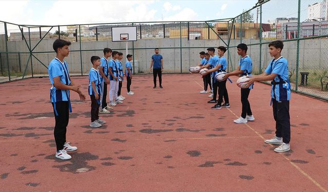 Kilisli öğrenciler "tag ragbide" şampiyonluk hedefliyor
