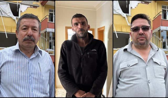 Konya'da doğal gaz kaynaklı patlamanın yaşandığı binanın sakinleri o geceyi anlattı
