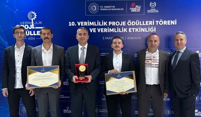 Korteks, Verimlilik Proje Ödüllleri'nde "Süreç İyileştirme" kategorisinde birinci oldu