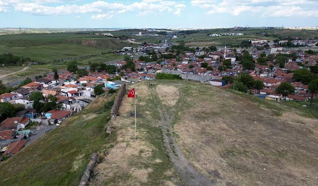 Orta Çağ'da inşa edilen "Çorlu Kalesi"nin tarihi dokusu ortaya çıkarılacak