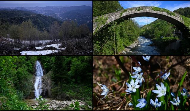 Rize doğal güzellikleriyle ziyaretçilerini bekliyor