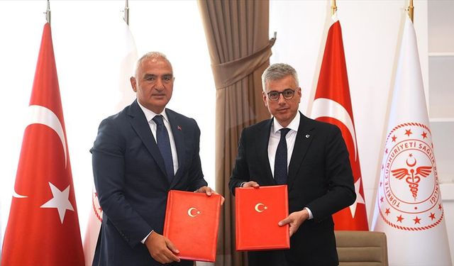 Sağlık Bakanlığı ile Kültür ve Turizm Bakanlığı arasında sağlık turizminde işbirliği protokolü
