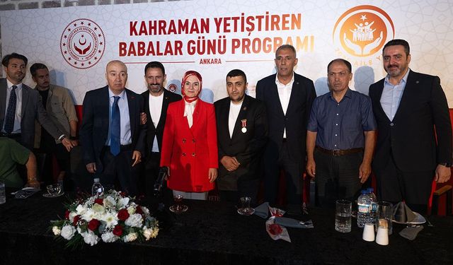 Aile ve Sosyal Hizmetler Bakanı Göktaş, şehit babaları ve gazilerle bir araya geldi