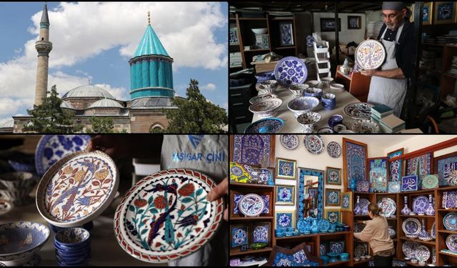 Çini ustası arkeoloğun imza eseri "Kubbe-i Hadra" oldu
