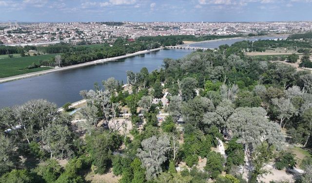 Edirneliler kullanıma açılan Söğütlük Millet Bahçesi'nden memnun