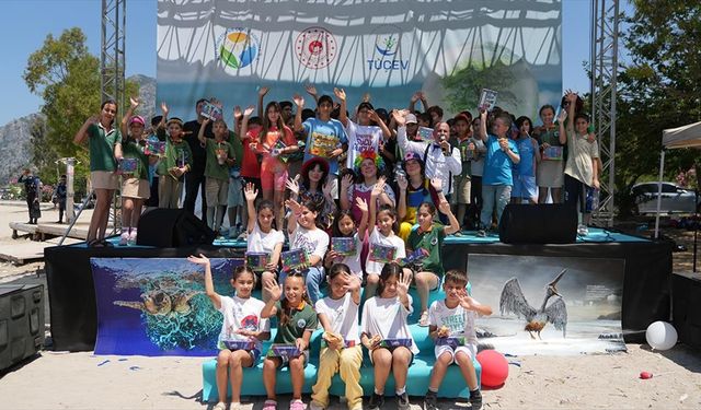 Fethiye'de deniz dibi ve kumsal temizliği yapıldı