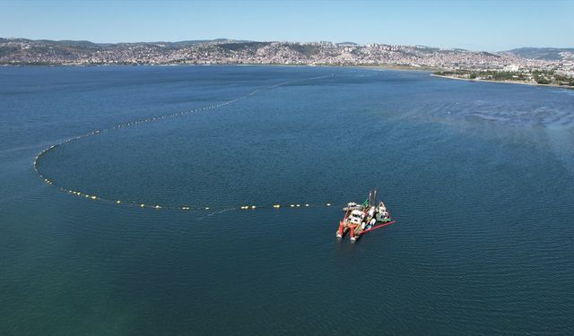 İzmit Körfezi'ndeki çalışmalarla denizdeki oksijen seviyesi yüzde 40 arttı