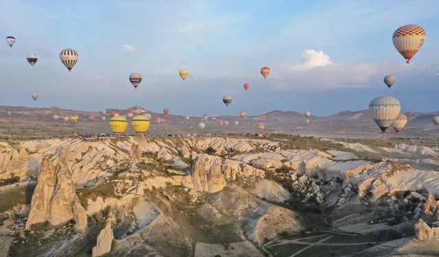 Kapadokya, yılın ilk 5 ayında 1 milyon 652 bin 261 turisti ağırladı