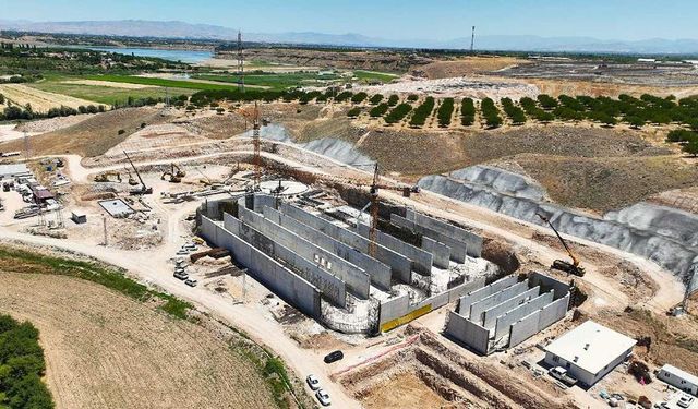 Malatya'da deprem konutlarındaki atık sular arıtılarak tarımsal sulamada kullanılacak