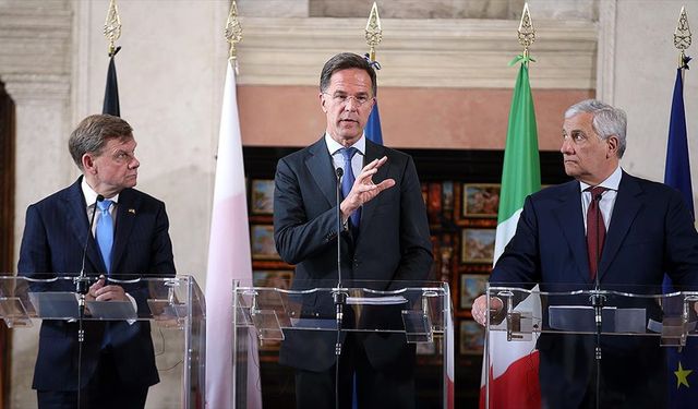 NATO Genel Sekreteri Rutte, ülkelerin savunma harcamalarını ve üretimlerini artırma gerekliliğini yineledi