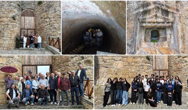 Ordu'daki 2 bin 500 yıllık Ünye Kalesi'ni 14 günde 35 bin kişi ziyaret etti