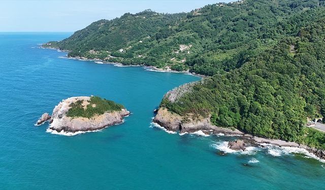 Ordu'daki Hoynat Adası ziyaretçilerin rotasında ilk sırada yer alıyor