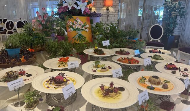 Yenilebilir çiçekler, lüks restoranların menülerini süslüyor