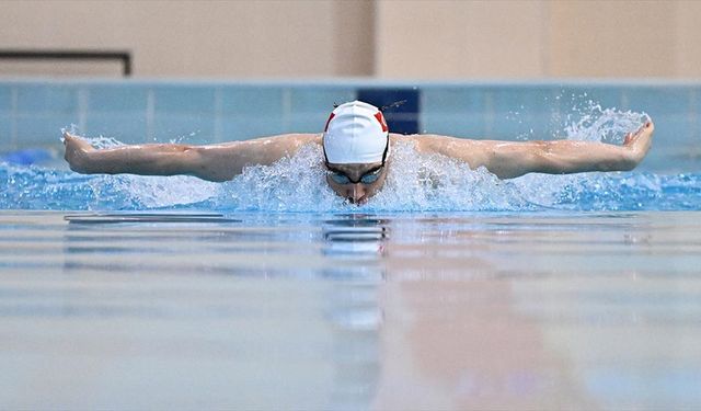 Avrupa şampiyonu milli yüzücü Kaan Efe Kaya'nın hedefi Akdeniz Oyunları