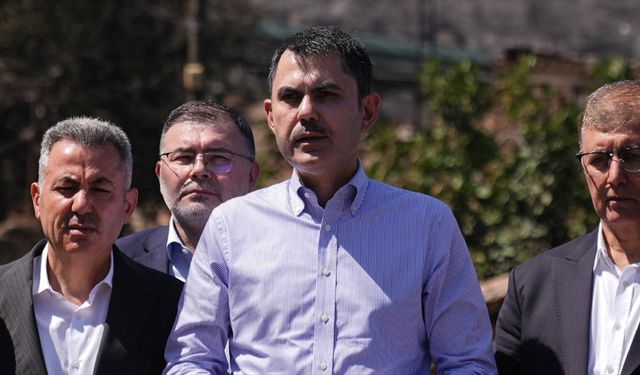 Bakan Kurum'dan orman yangınlarındaki hasar tespit çalışmalarıyla ilgili açıklama