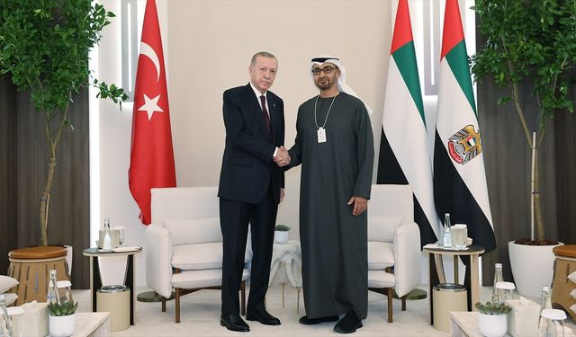 Cumhurbaşkanı Erdoğan, BAE Devlet Başkanı Al Nahyan ile telefonda görüştü
