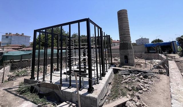 Edirne'de Şeyh Şüceaddin Camisi'nin restorasyonu sürüyor
