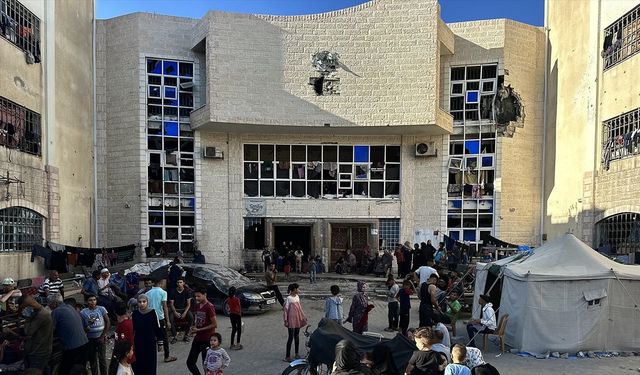 Han Yunus’ta yerinden edilmiş Filistinliler zorlu yaşam koşullarıyla mücadele ediyor