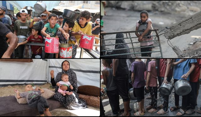 İsrail'in ablukası ve saldırıları altındaki Gazze'de çocuklar "açlıktan ağlıyor"