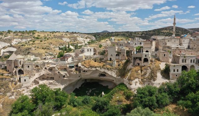Kapadokya'nın sakin köylerinden İbrahimpaşa, turistlerin rotasına girmek istiyor