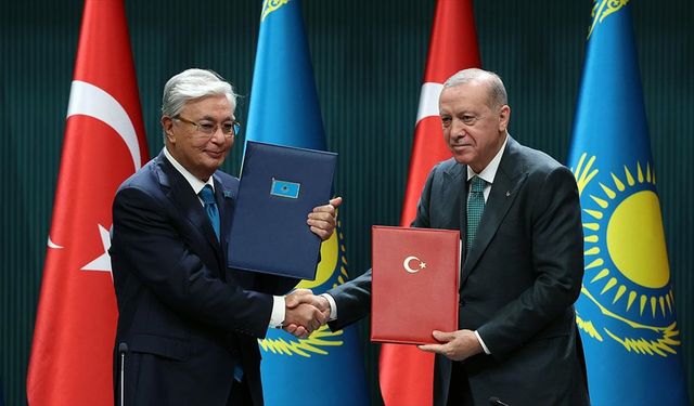Türkiye ile Kazakistan arasında 20 anlaşma imzalandı
