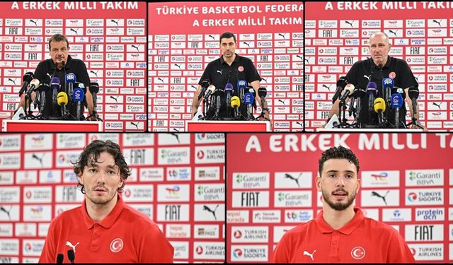 A Milli Basketbol Takımı, EuroBasket 2025 öncesinde basın mensuplarıyla bir araya geldi