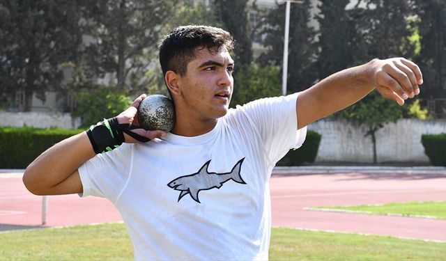 Atletizmde sezona 4 madalyayla başlayan Muhammed'in hedefi uluslararası başarı