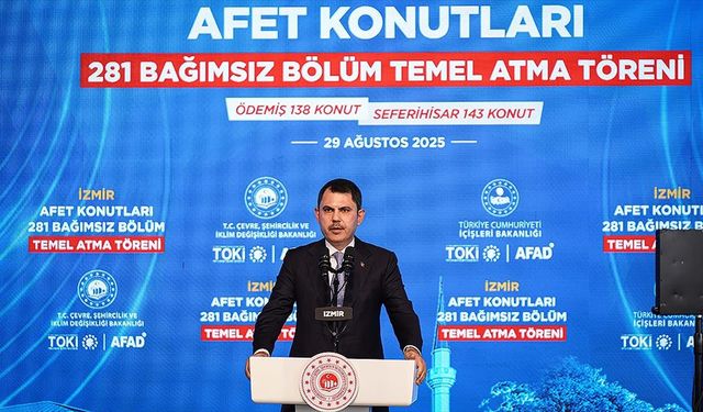 Bakan Kurum: Bu topraklarda devlet hiçbir zaman milletini yalnız bırakmamıştır, bırakmayacaktır