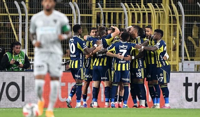 Fenerbahçe, ligdeki ilk 3 puanını 3 golle aldı