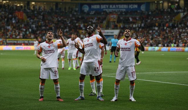 Galatasaray, deplasmanda Zecorner Kayserispor'ı yendi