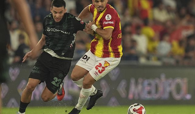 Göztepe-TÜMOSAN Konyaspor karşılaşması berabere bitti
