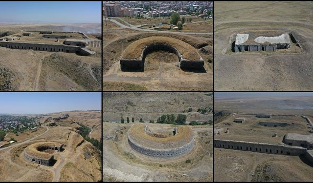 Kars'ta ecdadın vatanı savunduğu tabyalar ihtişamını koruyor