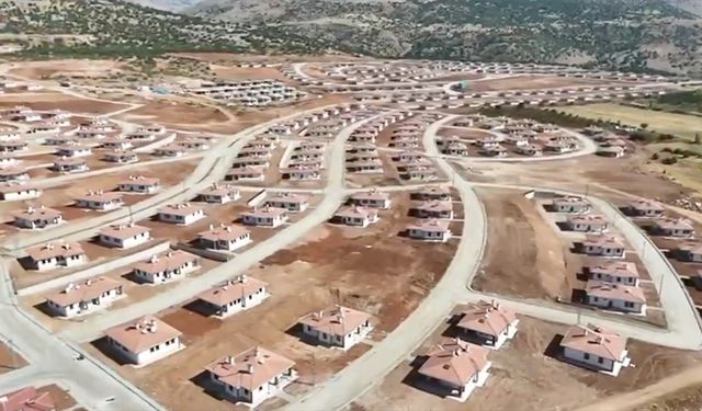 Malatya'da 288 kırsal konut yarın hak sahiplerine teslim edilecek