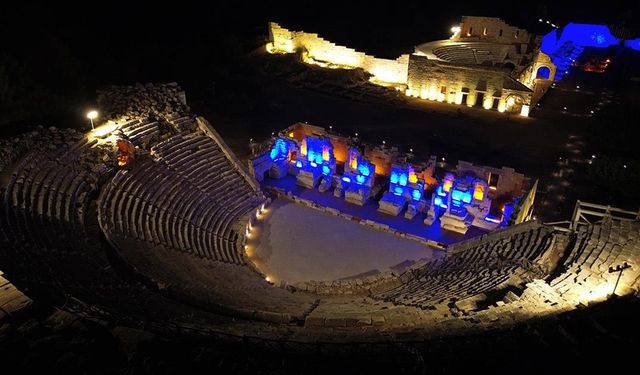 Patara, ziyaretçilerini yıldızların altında tarihi yolculuğa çıkarıyor