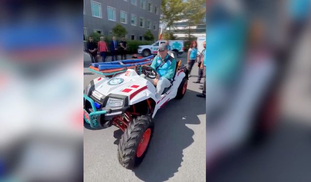 Sağlık Bakanı Memişoğlu'ndan 'sedyeli ATV ambulansa' ilişkin videolu paylaşım