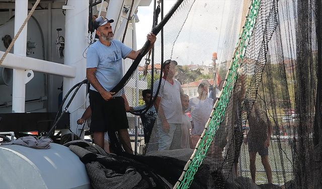 Tekirdağlı balıkçılar 'vira bismillah' demeye hazır