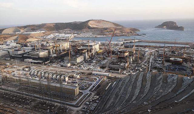 Akkuyu Nükleer Güç Santrali'nde çalışmalar sürüyor
