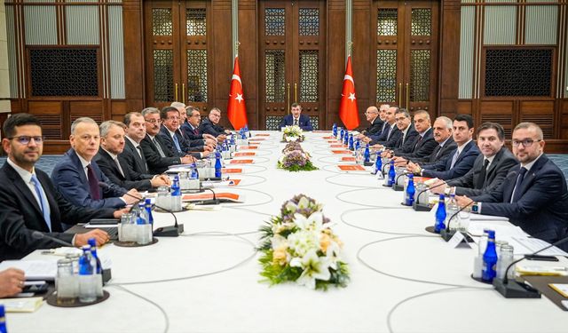 Ekonomi Koordinasyon Kurulu, Cumhurbaşkanı Yardımcısı Yılmaz başkanlığında toplandı