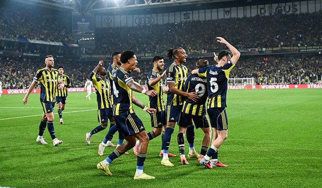 Fenerbahçe, UEFA Avrupa Ligi'nde Stuttgart'ı 1-0 yendi