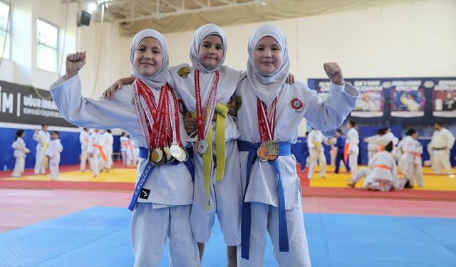 Judocu üç kız kardeş birbirlerine 'güç' veriyor
