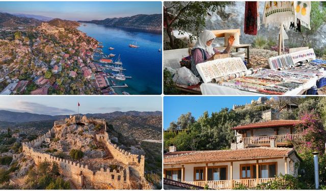 Kale Üçağız köyü 'En İyi Turizm Köyü 2025' ödülüne layık görüldü