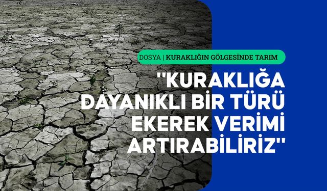 Kuraklıkla mücadelede çiftçinin bilgilendirilmesi önemli rol oynuyor