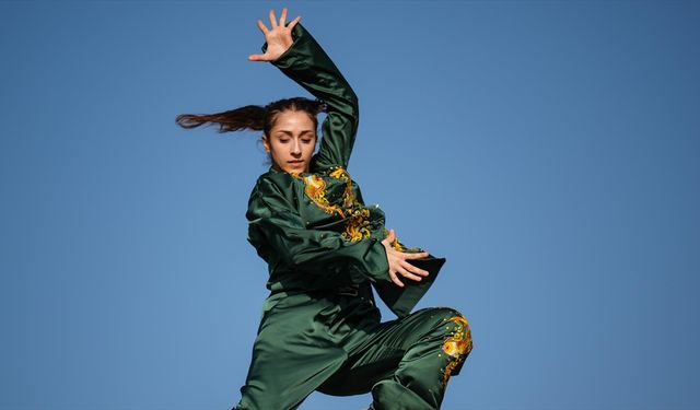 Parklarda yaptığı antrenmanlarla dünya üçüncüsü olan Liyne Nisa'nın gözü şampiyonlukta