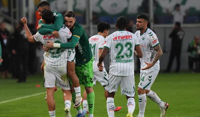 TÜMOSAN Konyaspor, Gençlerbirliği'ni mağlup etti