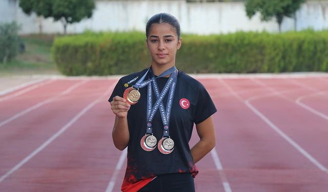 Türkiye şampiyonu milli atlet Cemile Duran, İtalya'da altın madalya hedefiyle koşacak