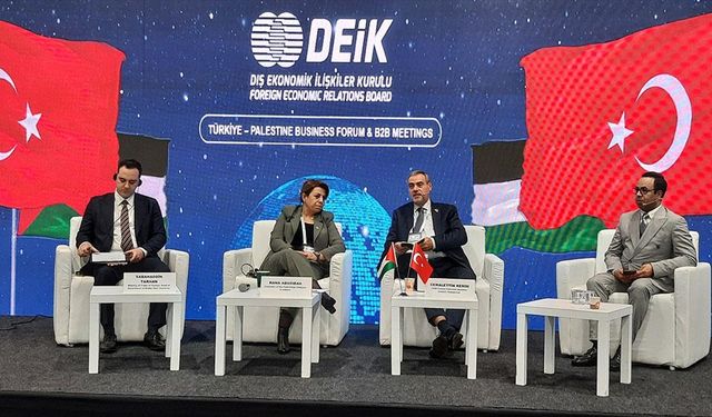 11. Dünya Helal Zirvesi'nde DEİK Türkiye-Filistin İş Forumu düzenlendi